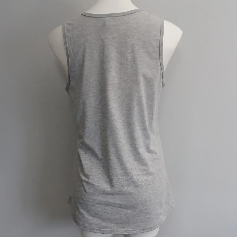 NWT - Medium gray tank American Heritage USA Flag Independent Patriotic July 4th - Picture 5 of 13